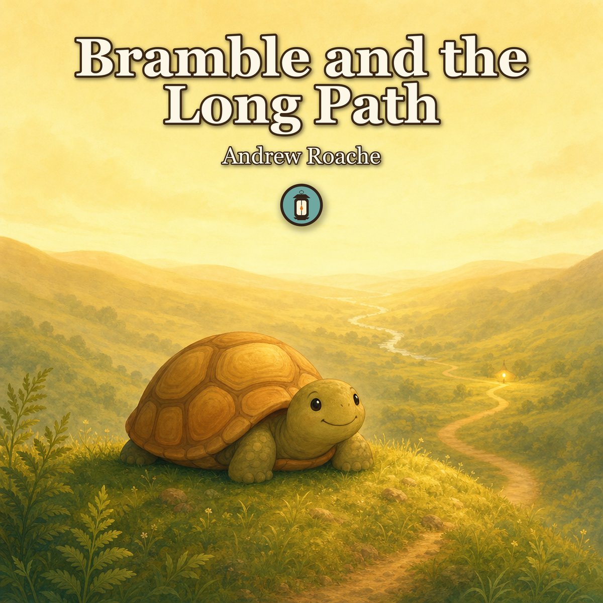 Bramble and the Long Path - picture book cover by Lantern Path Books.