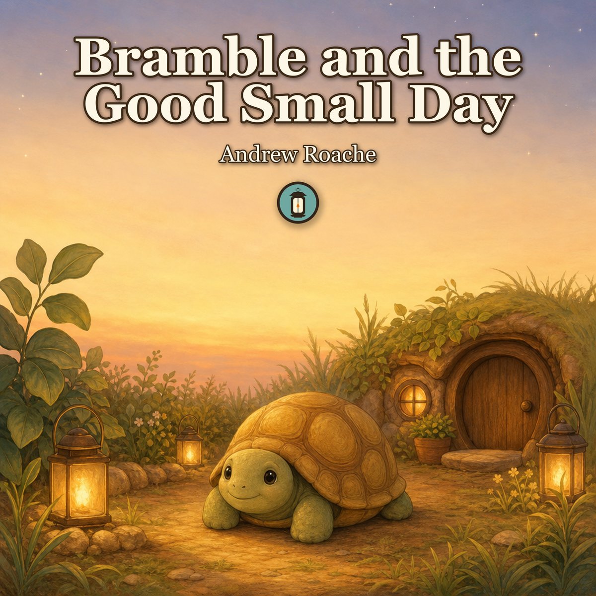 Bramble and the Good Small Day - picture book cover by Lantern Path Books.