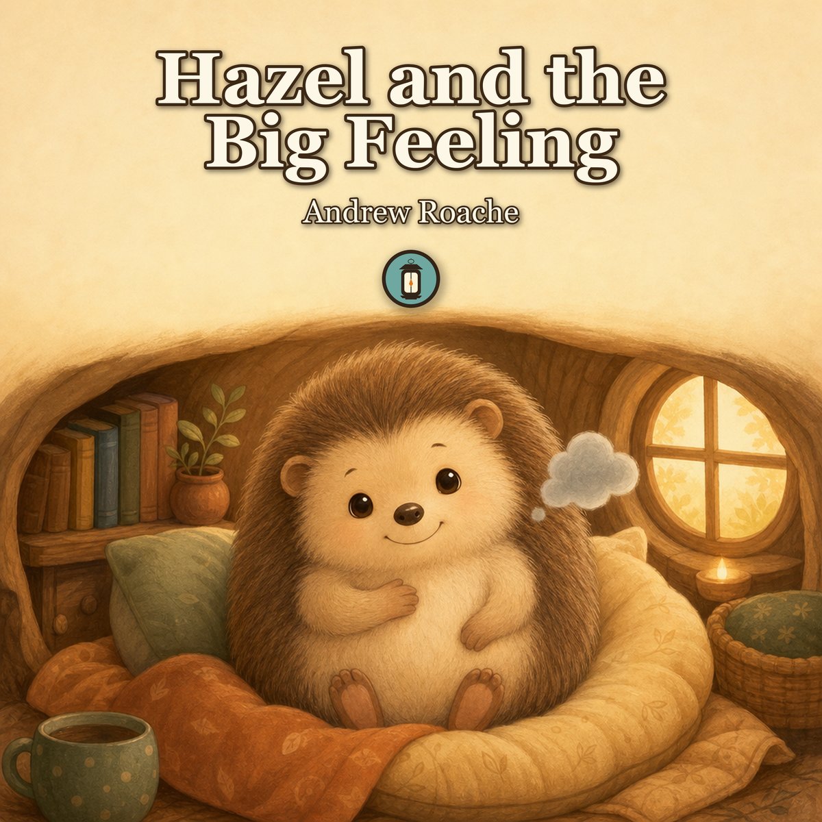 Hazel and the Big Feeling - picture book cover by Lantern Path Books.