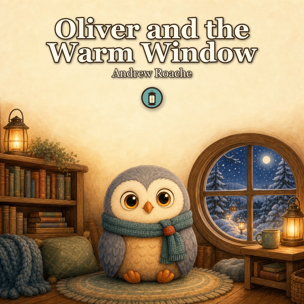 Oliver and the Warm Window - picture book cover by Lantern Path Books.