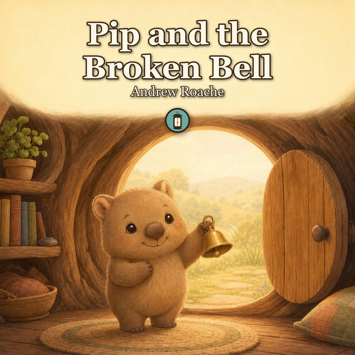 Pip and the Broken Bell - picture book cover by Lantern Path Books.