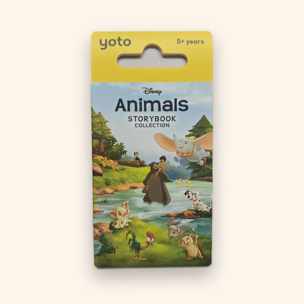 Disney Animals card, our own photo of the actual prize