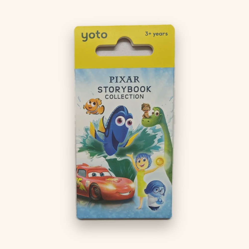 Disney Pixar card, our own photo of the actual prize