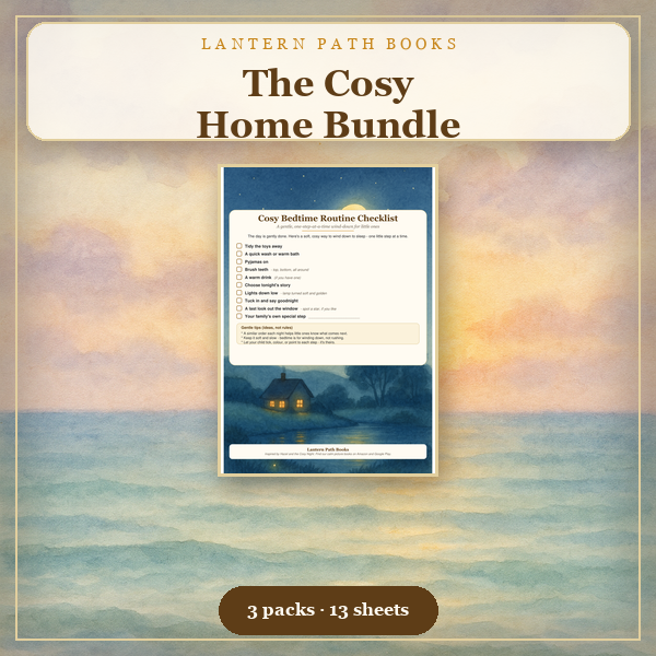 The Cosy Home Bundle printable kit from Lantern Path Books